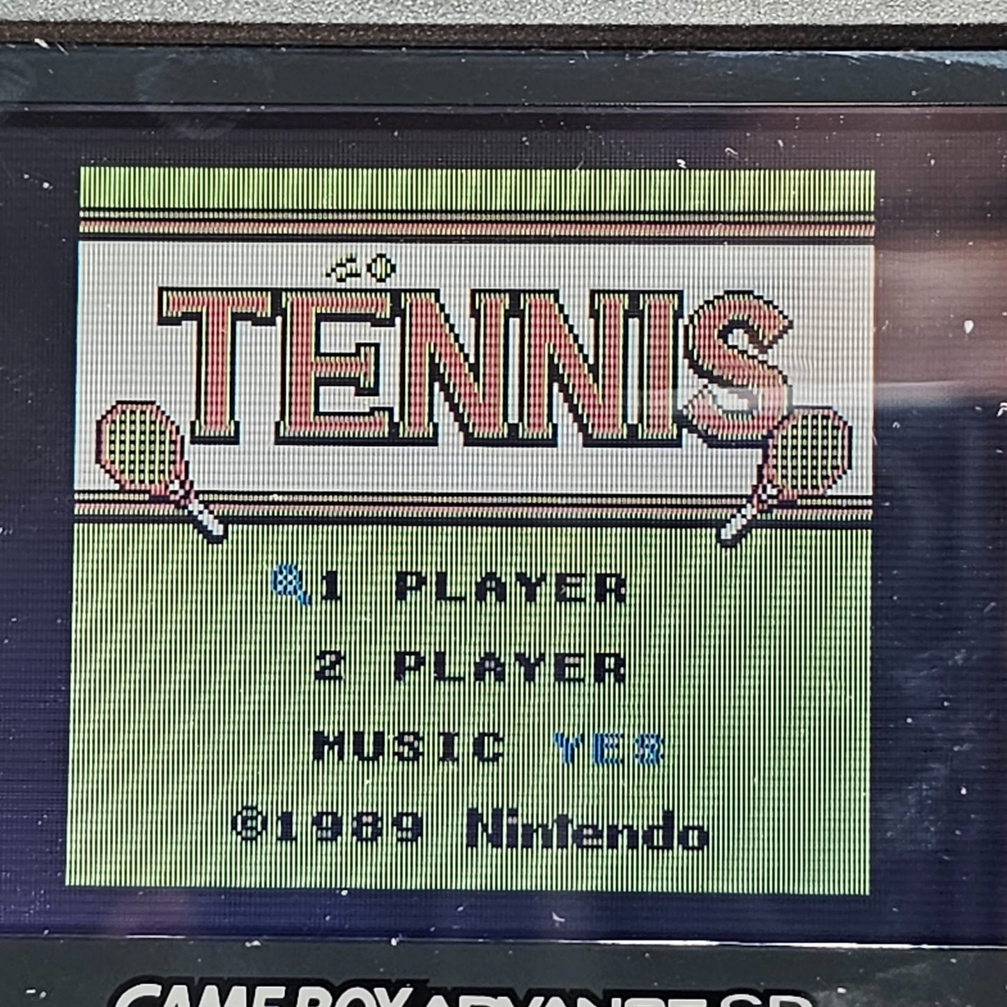 Tennis (Nintendo Gameboy, 1989) Game Box Manual Inserts - Tested and Working