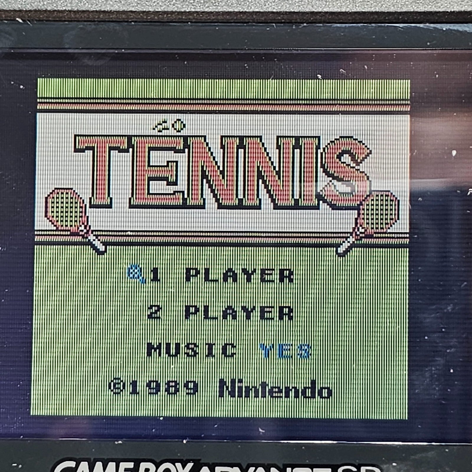 Tennis (Nintendo Gameboy, 1989) Game Box Manual Inserts - Tested and Working