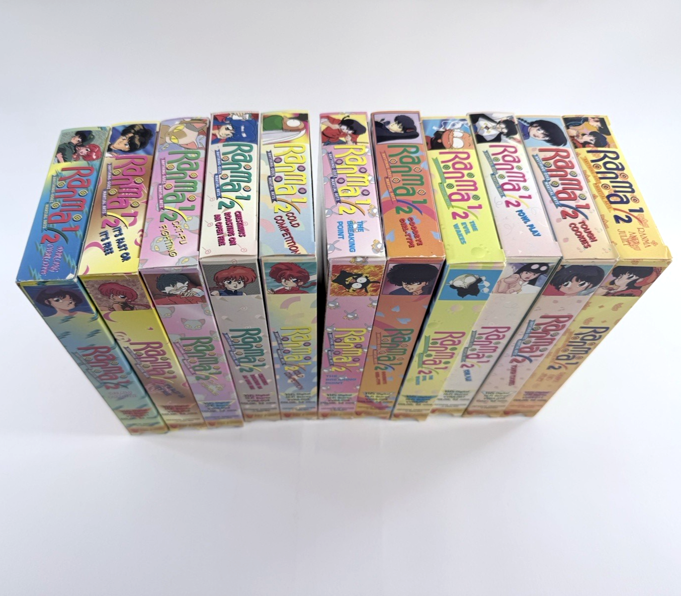 Viz Video Ranma 1/2 Anything-Goes Martial Arts Box Set (VHS, 1996, Dub) - No CD