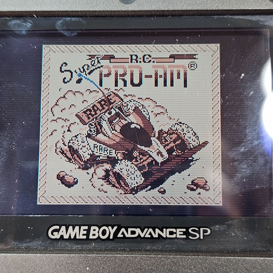 Super R.C. PRO-AM (Nintendo GameBoy, 1998) Game Box Manual Inserts -  Tested