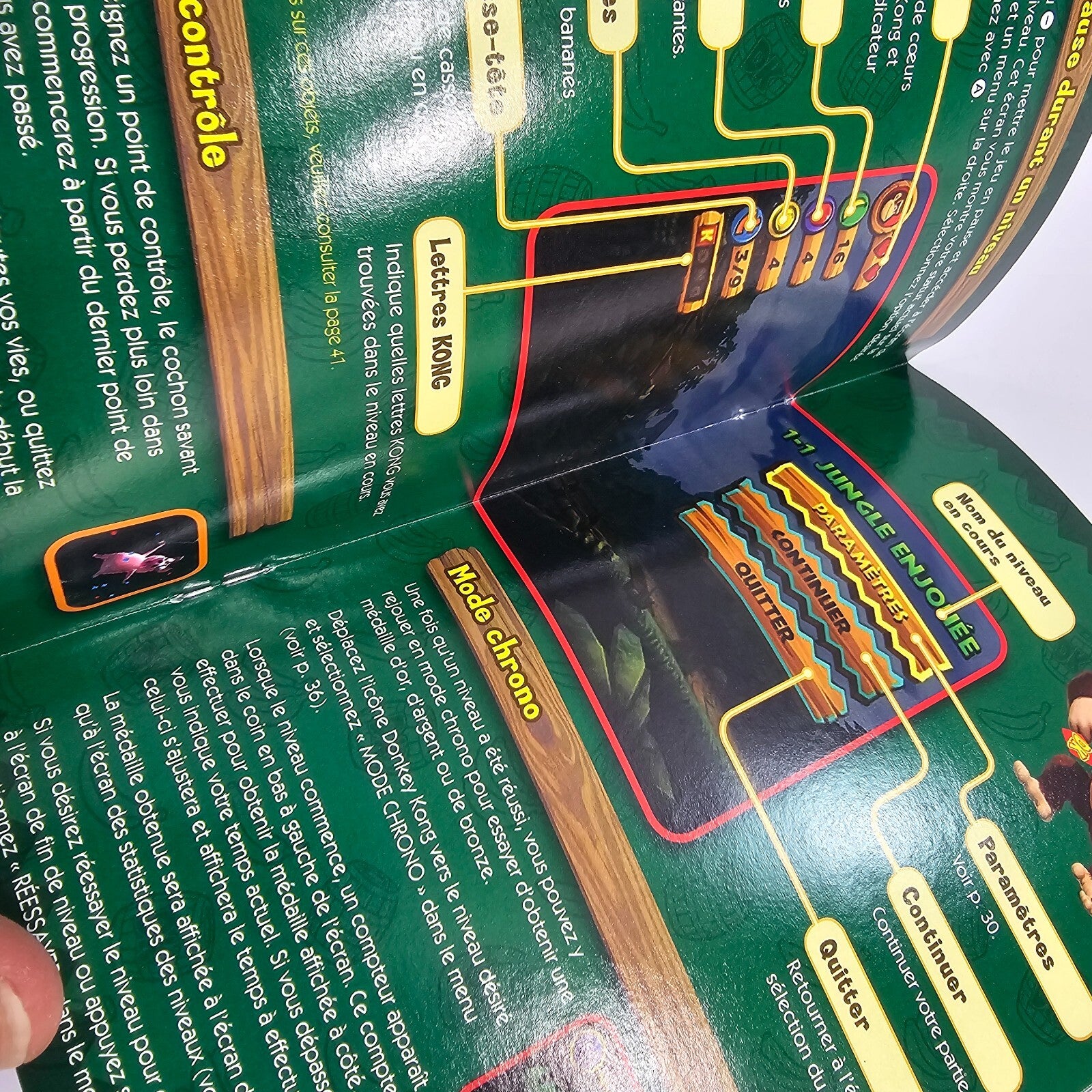 Donkey Kong Country Returns (Nintendo Wii, 2010) Game Case Manual - Tested