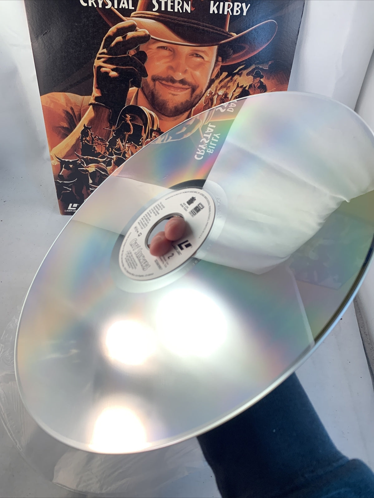 City Slickers Laserdisc (New Line Cinema, 1991) Billy Crystal - Tested