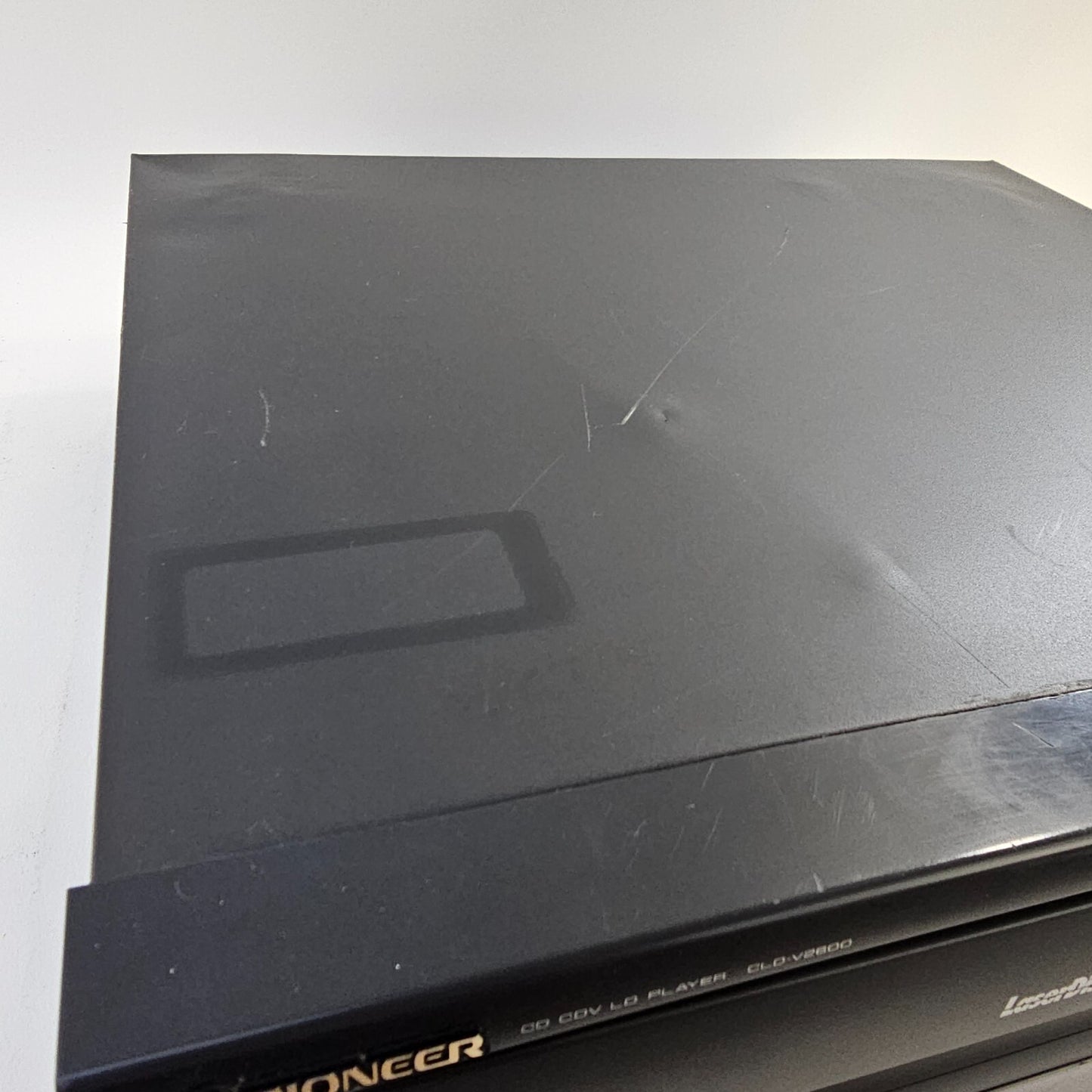 Pioneer CDV LB2 Player CLD-V2600 Laserdisc Player - Tested - For Parts - Read