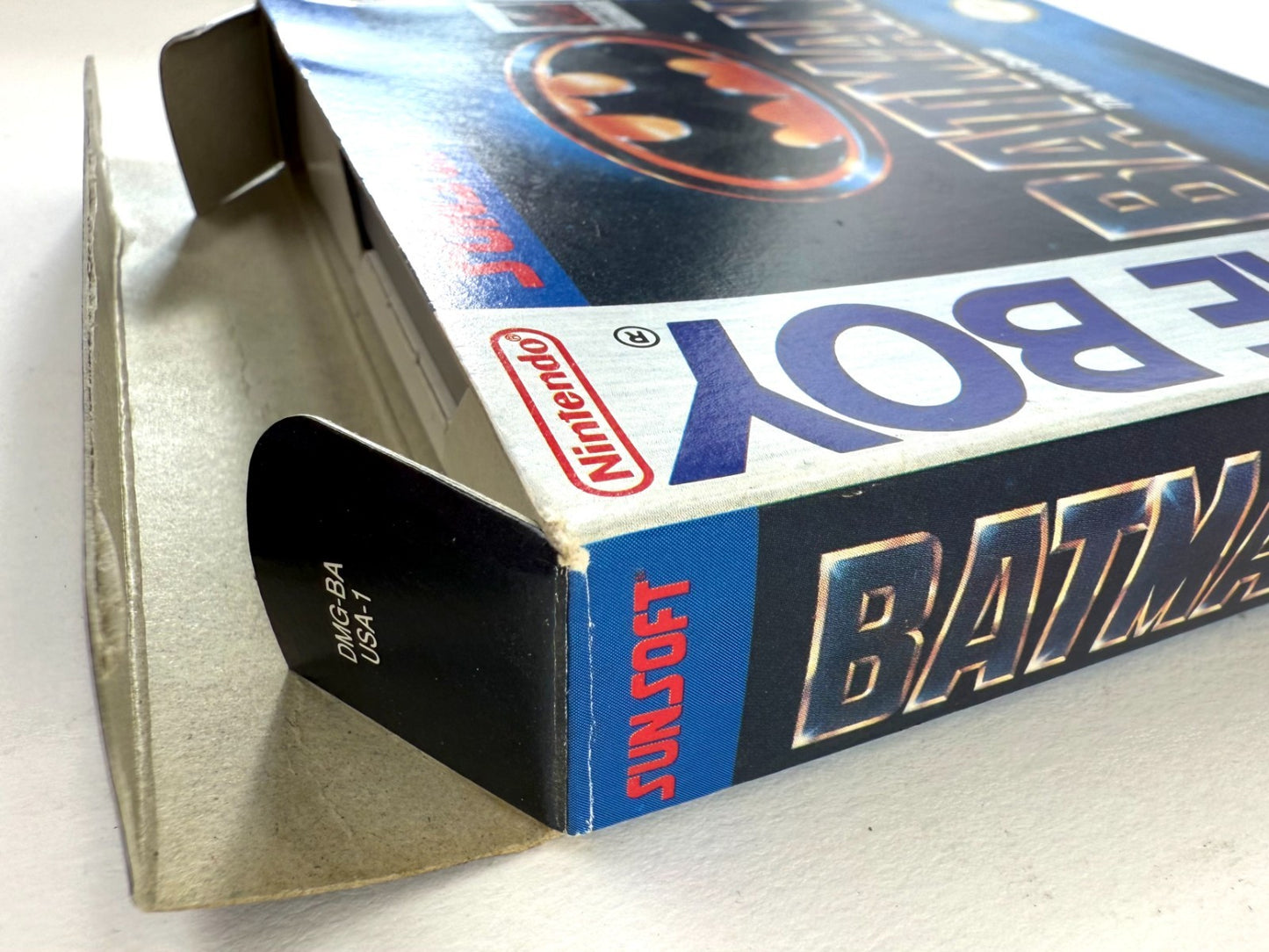 Batman: The Video Game (Nintendo Gameboy, 1990) Game Manual Box Inserts - Tested