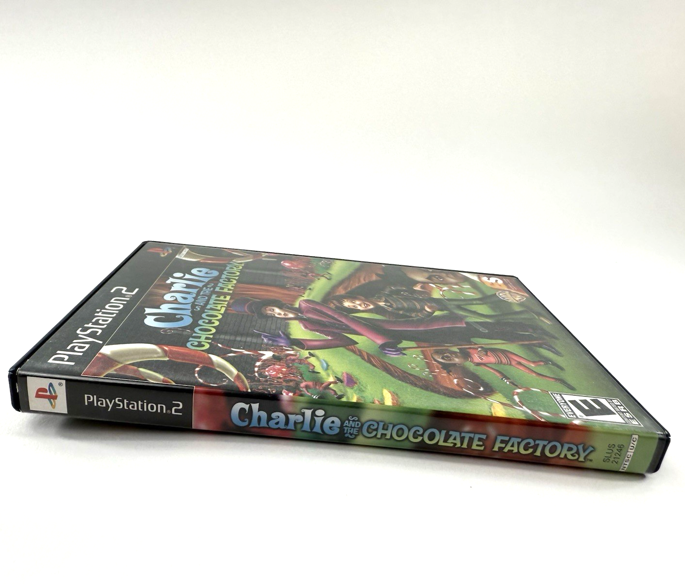 Charlie and the Chocolate Factory (PlayStation 2, 2005) Game, Case, & Manual