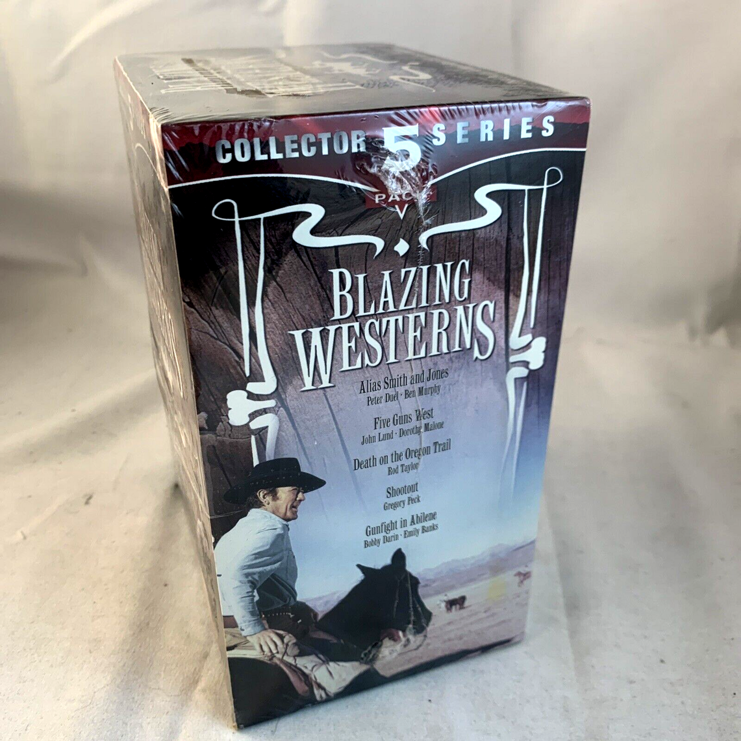 Blazing Westerns (5 Movie VHS Box Set, 1998) New, Factory Sealed