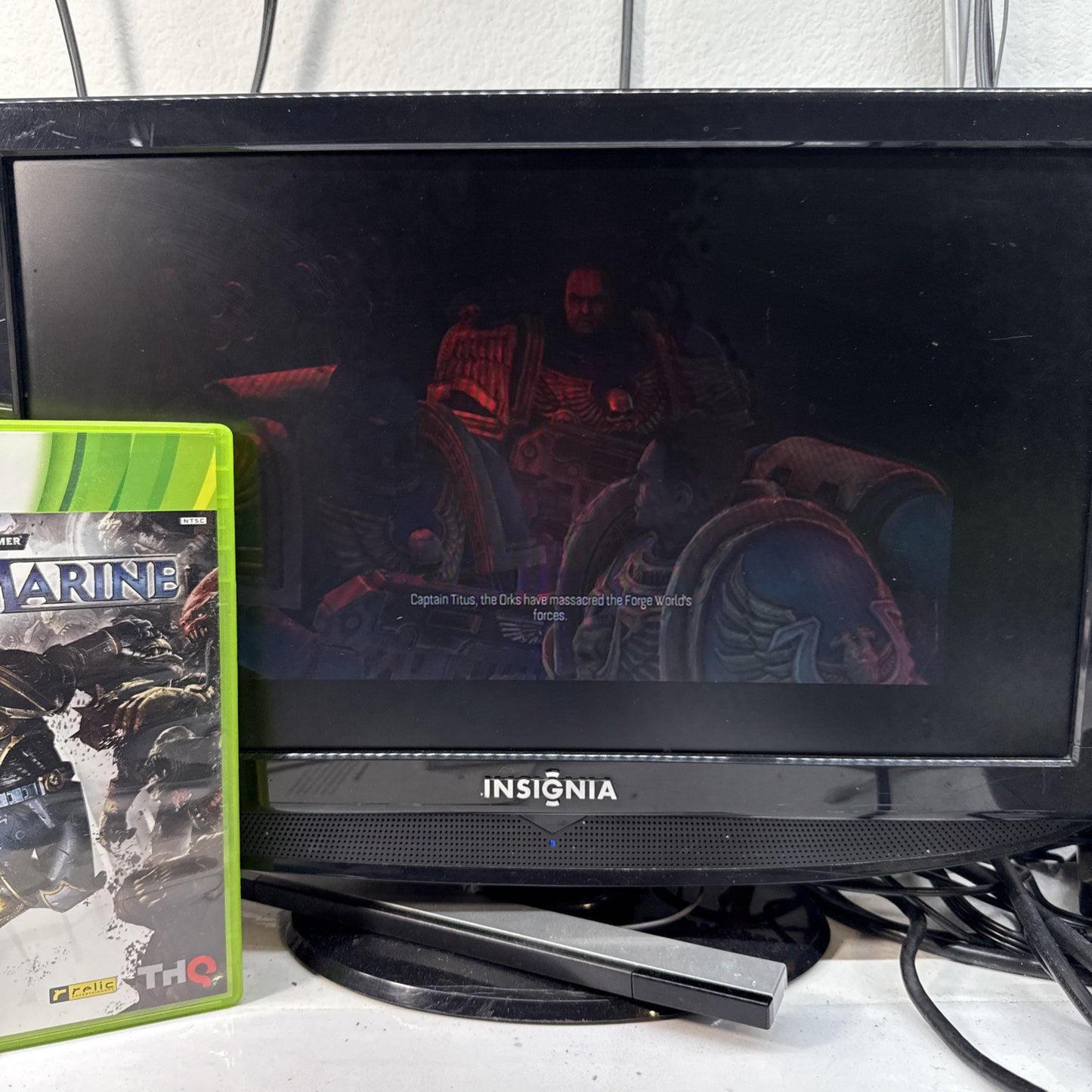 Warhammer 40,000: Space Marine (Xbox 360, 2011) Game Case Manual - Tested