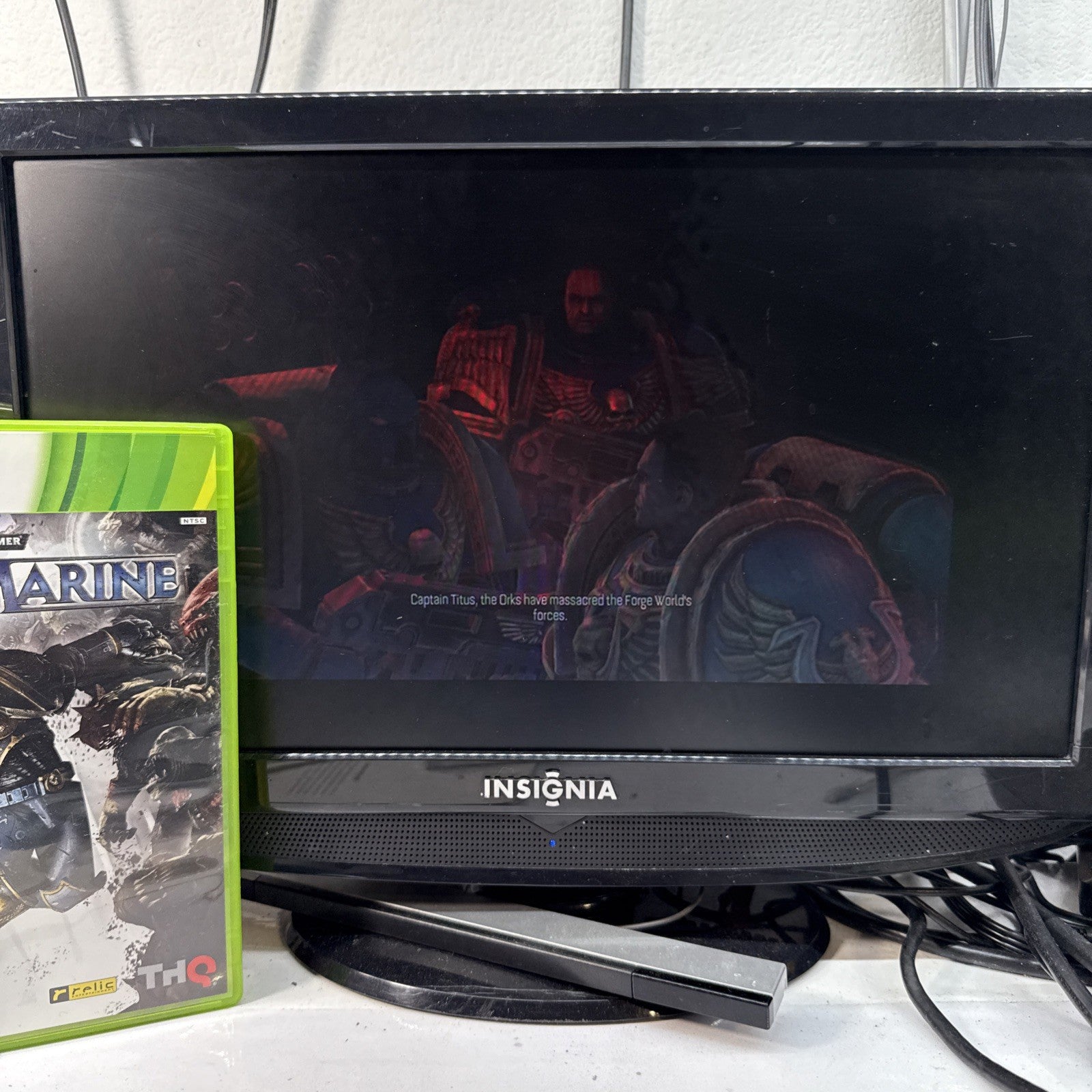 Warhammer 40,000: Space Marine (Xbox 360, 2011) Game Case Manual - Tested