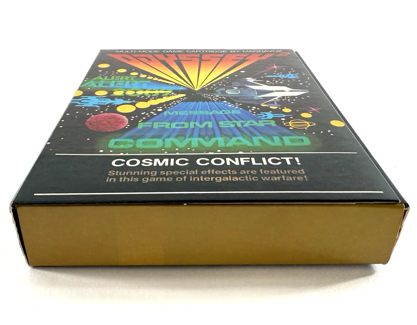 Cosmic Conflict!  (Magnavox Odyssey 2, 1978) Game Case Manual - Tested