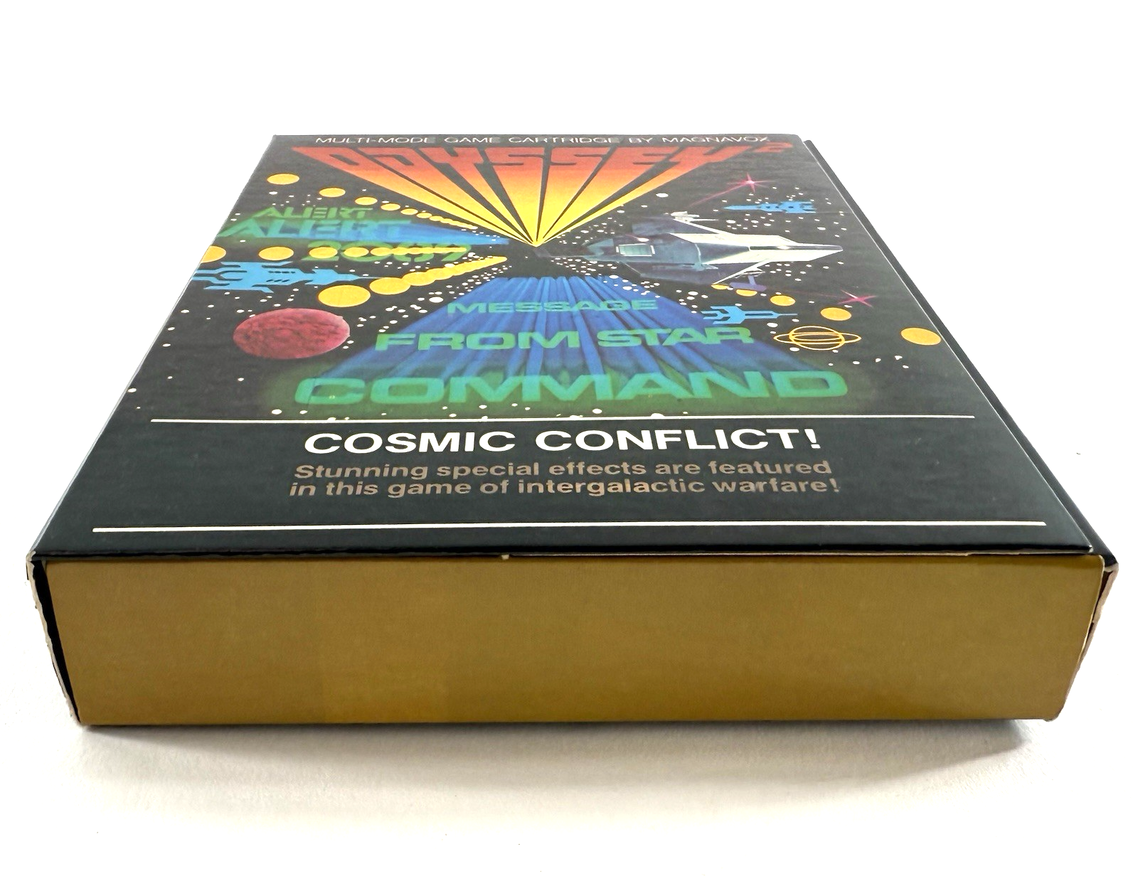 Cosmic Conflict!  (Magnavox Odyssey 2, 1978) Game Case Manual - Tested