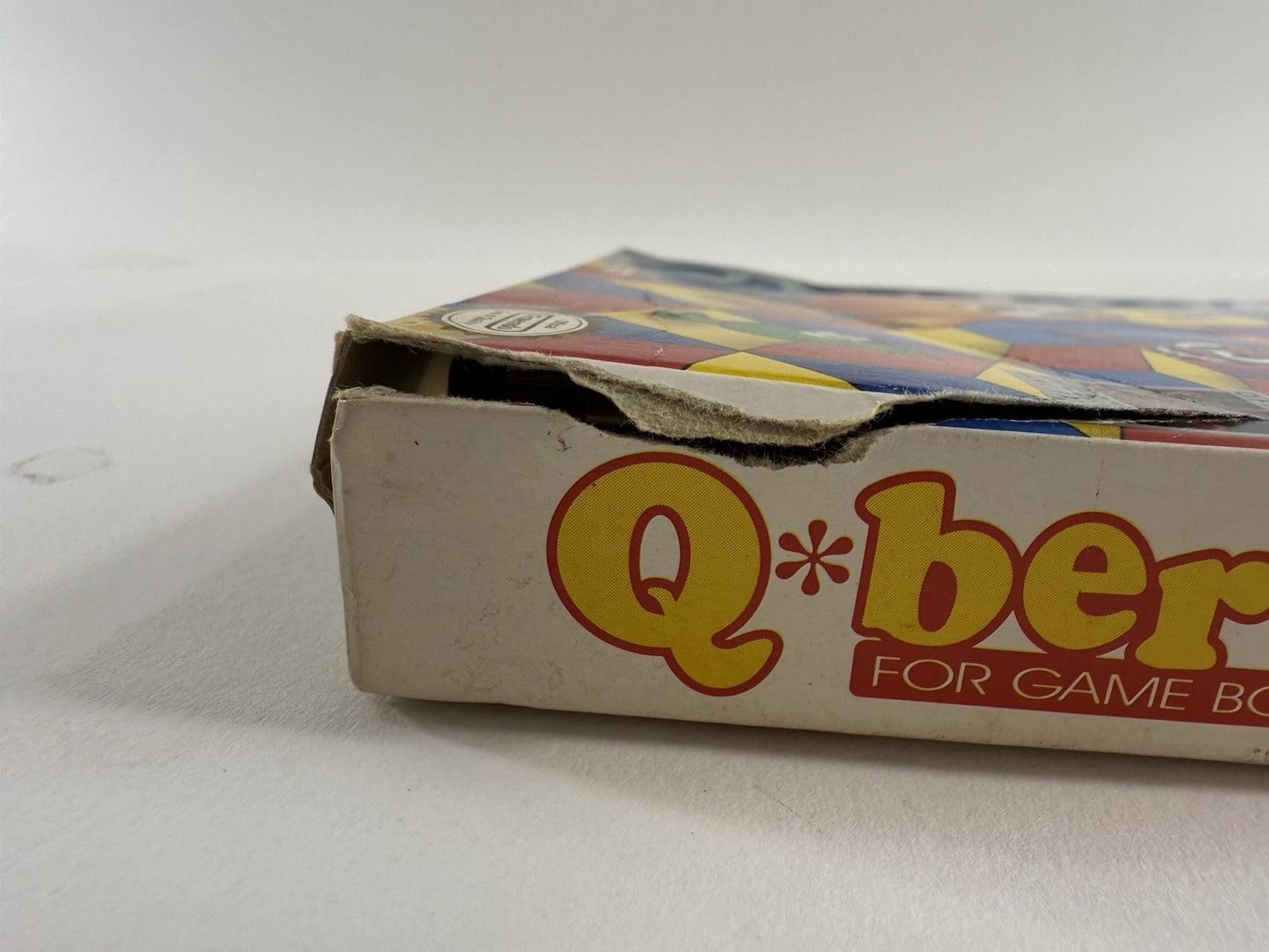 Q*Bert (Nintendo GameBoy, 1991) Game Box Manual Registration Inserts - Tested