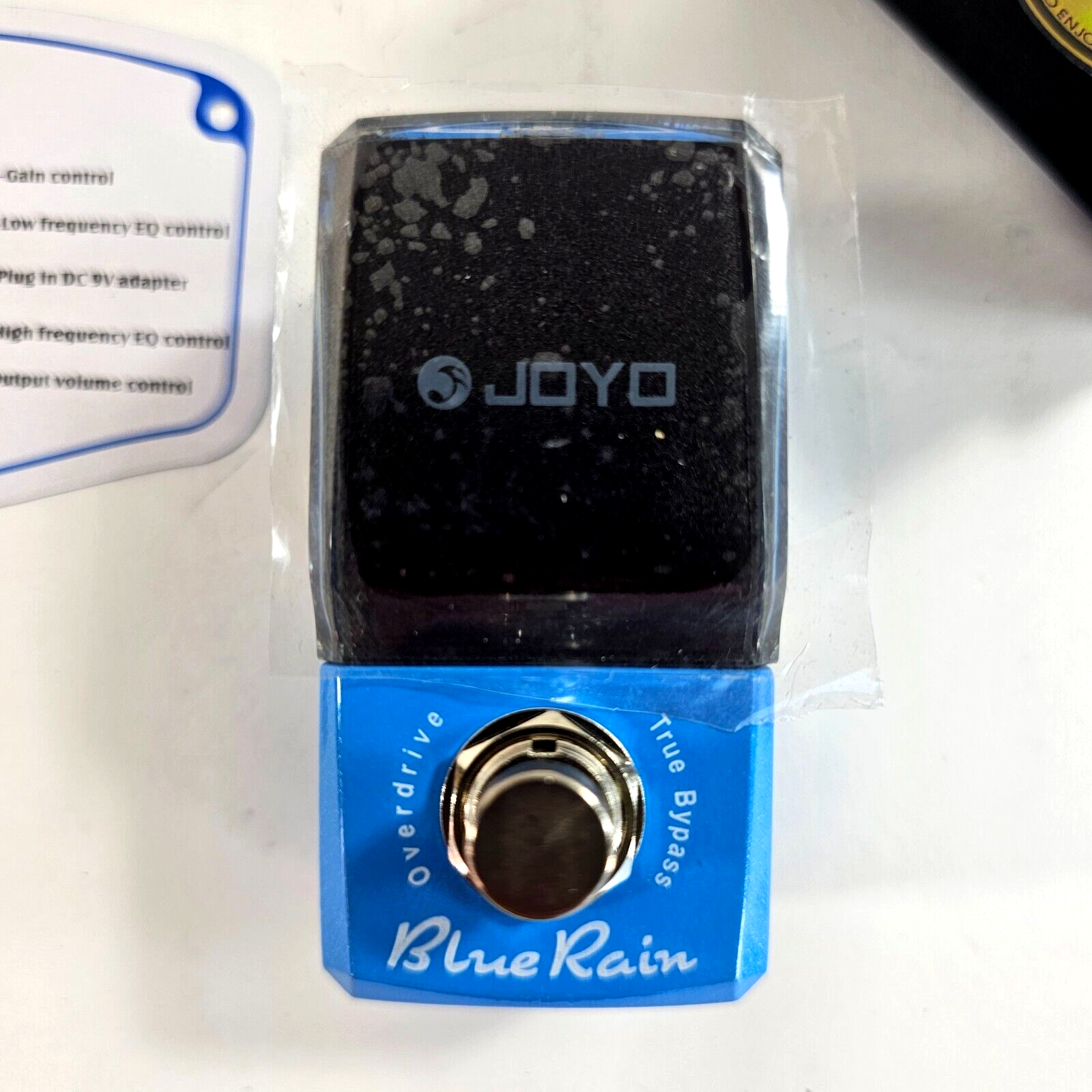 JOYO Ironman Series JF-311 Blue Rain Overdrive Effects Pedal - Open Box
