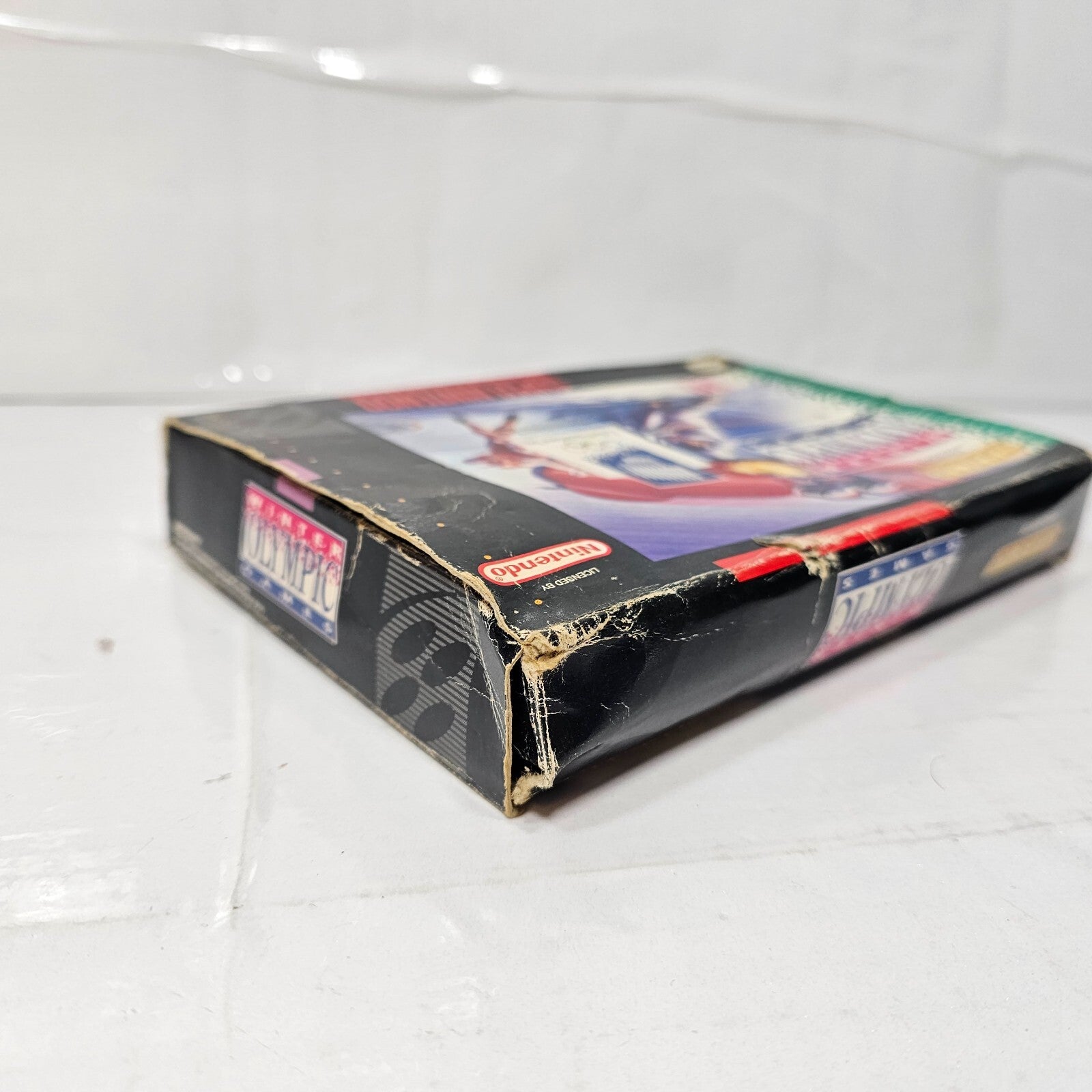 Winter Olympic Games Lillehammer '94 (Super Nintendo, 1994) Case Game Manual