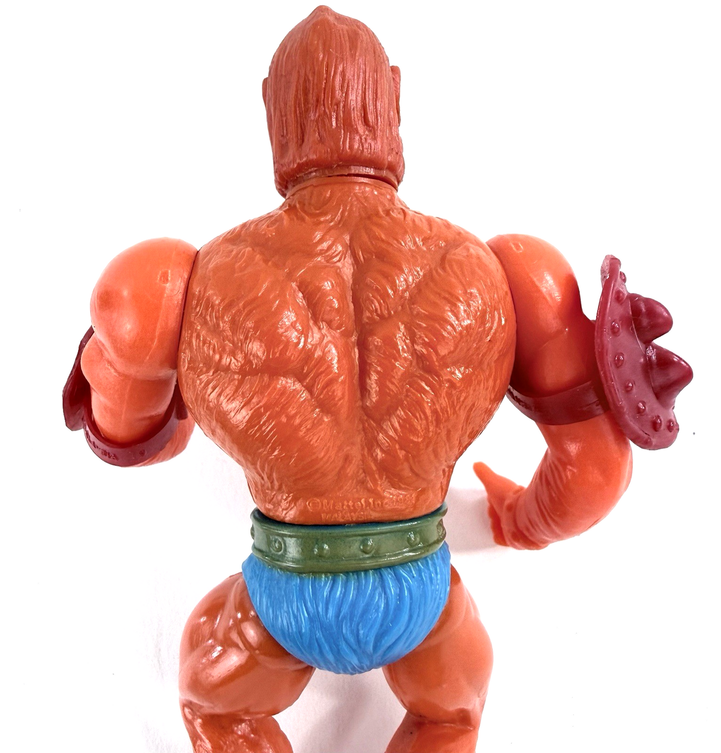 Mattel 1981 Masters of the Universe Beast Man Action Figure with Armor - Read