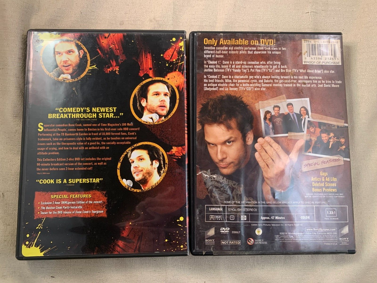 Dane Cook - Vicious Circle/The Lost Pilots (DVD bundle)