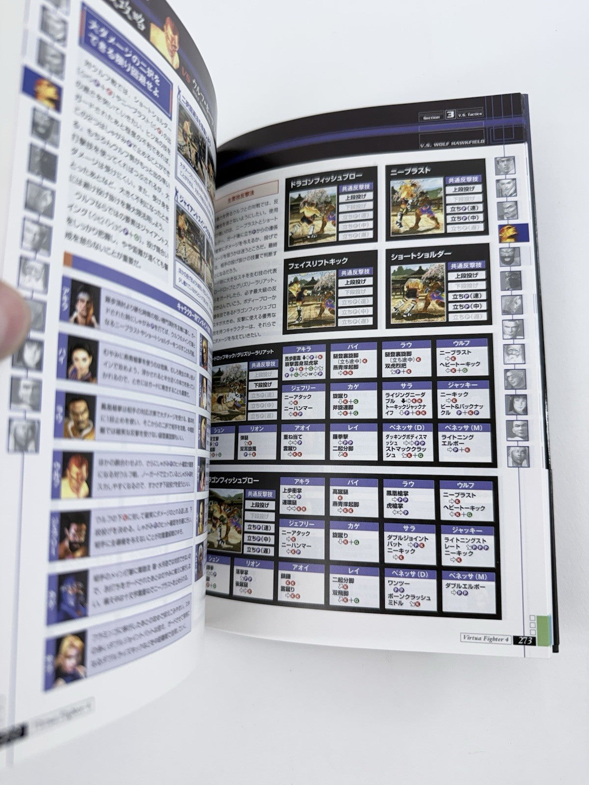 Virtua Fighter 4 Perfect Guide Ver. B (SoftBank Publishing, 2001) Japanese Ver.