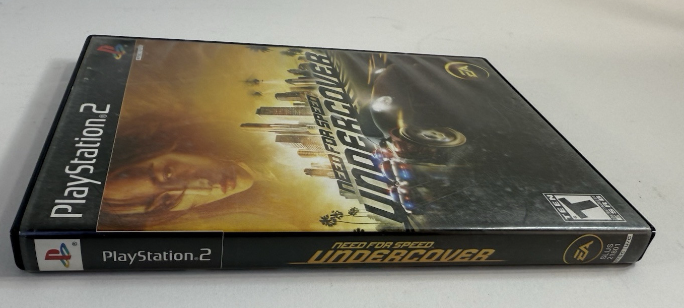 Need for Speed: Undercover (Sony PlayStation 2, 2008) Game Case Manual - Tested