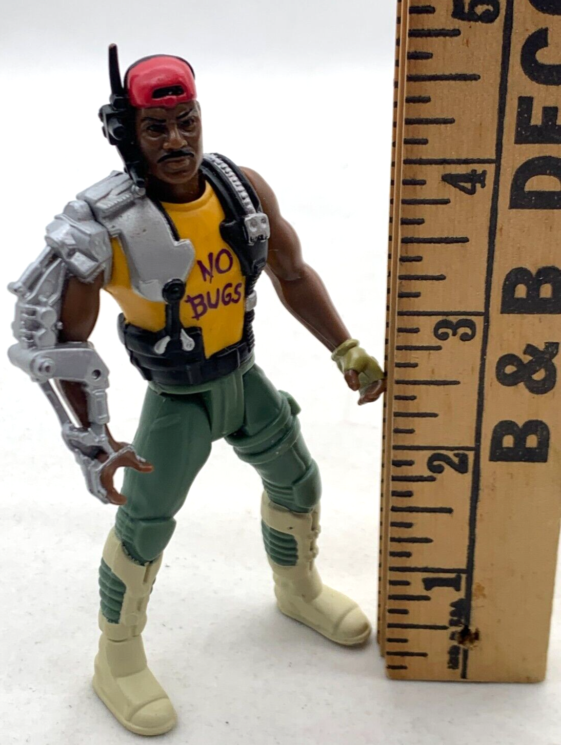 Kenner 1992 Aliens Space Marines 4.5" Sergeant Apone Loose Action Figure