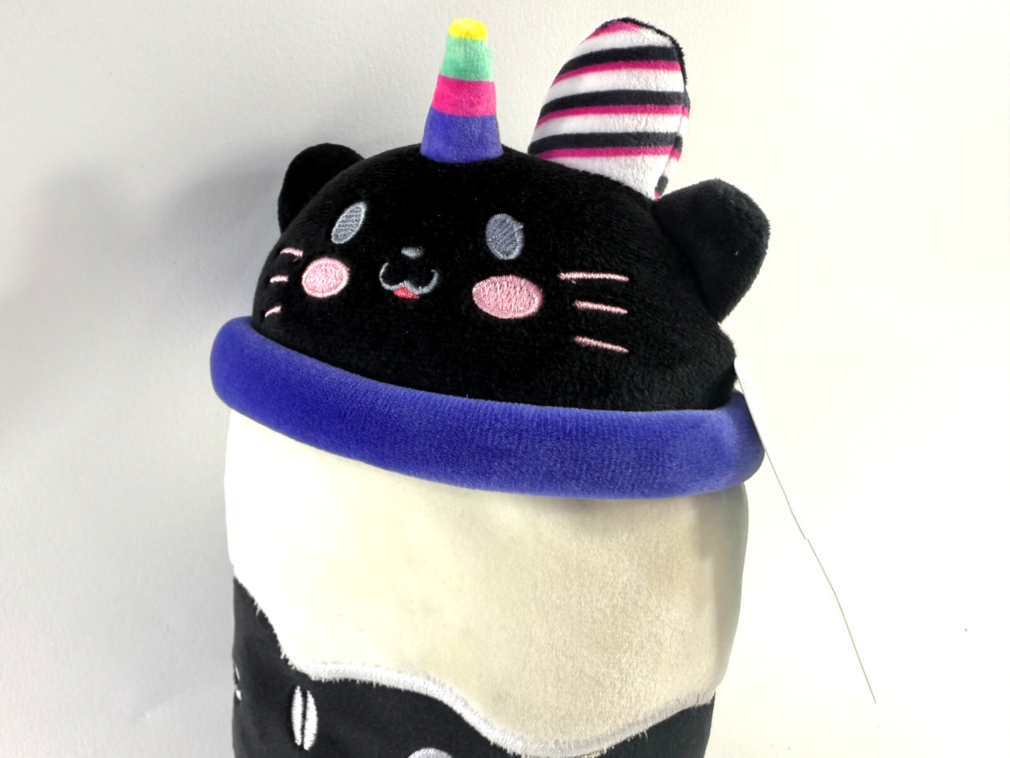 Puchi Gumi 7" Series 1 Midnight Magic Emo Boba Kitty Plush with Tags