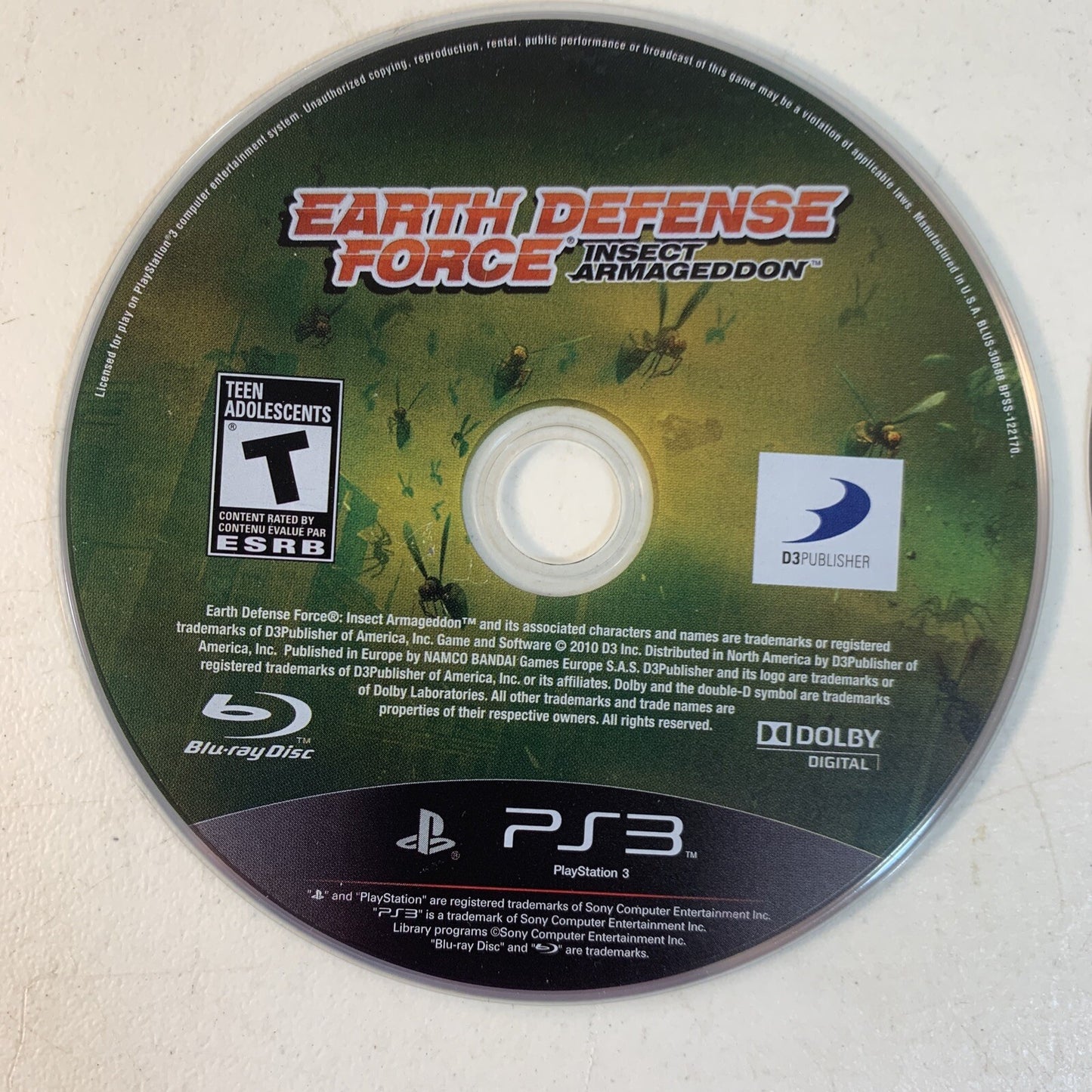 PlayStation All-Stars Battle Royale/Earth Defense Force: Insect Armageddon PS3