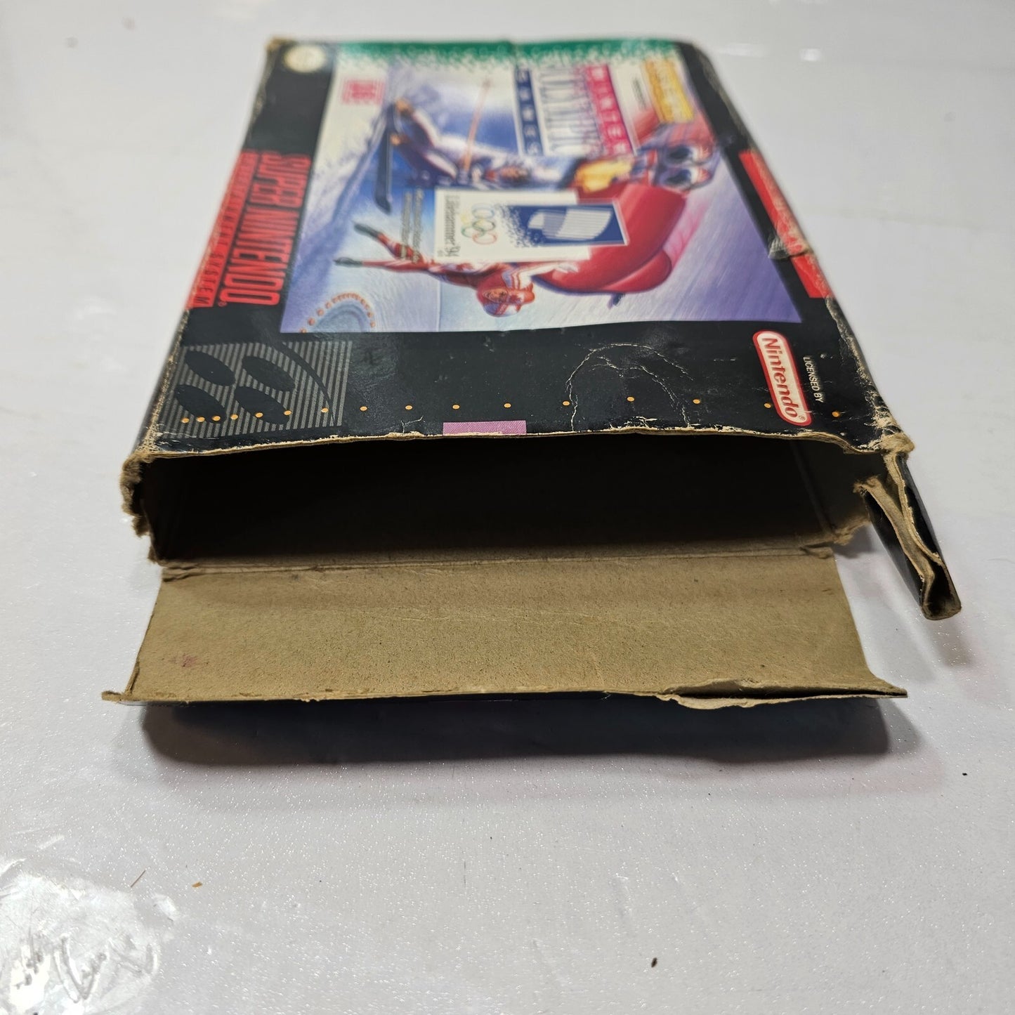 Winter Olympic Games Lillehammer '94 (Super Nintendo, 1994) Case Game Manual