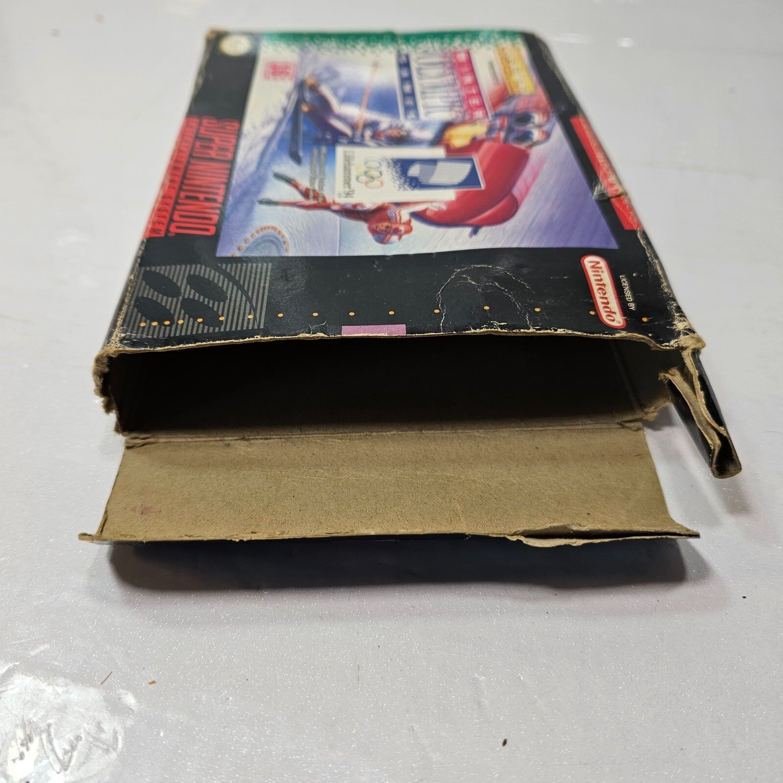 Winter Olympic Games Lillehammer '94 (Super Nintendo, 1994) Case Game Manual