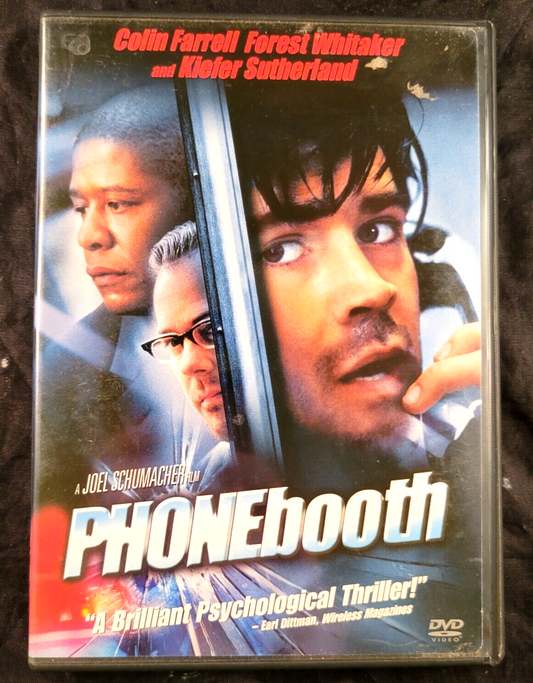 Phone Booth (DVD, 2002) Tested and Working
