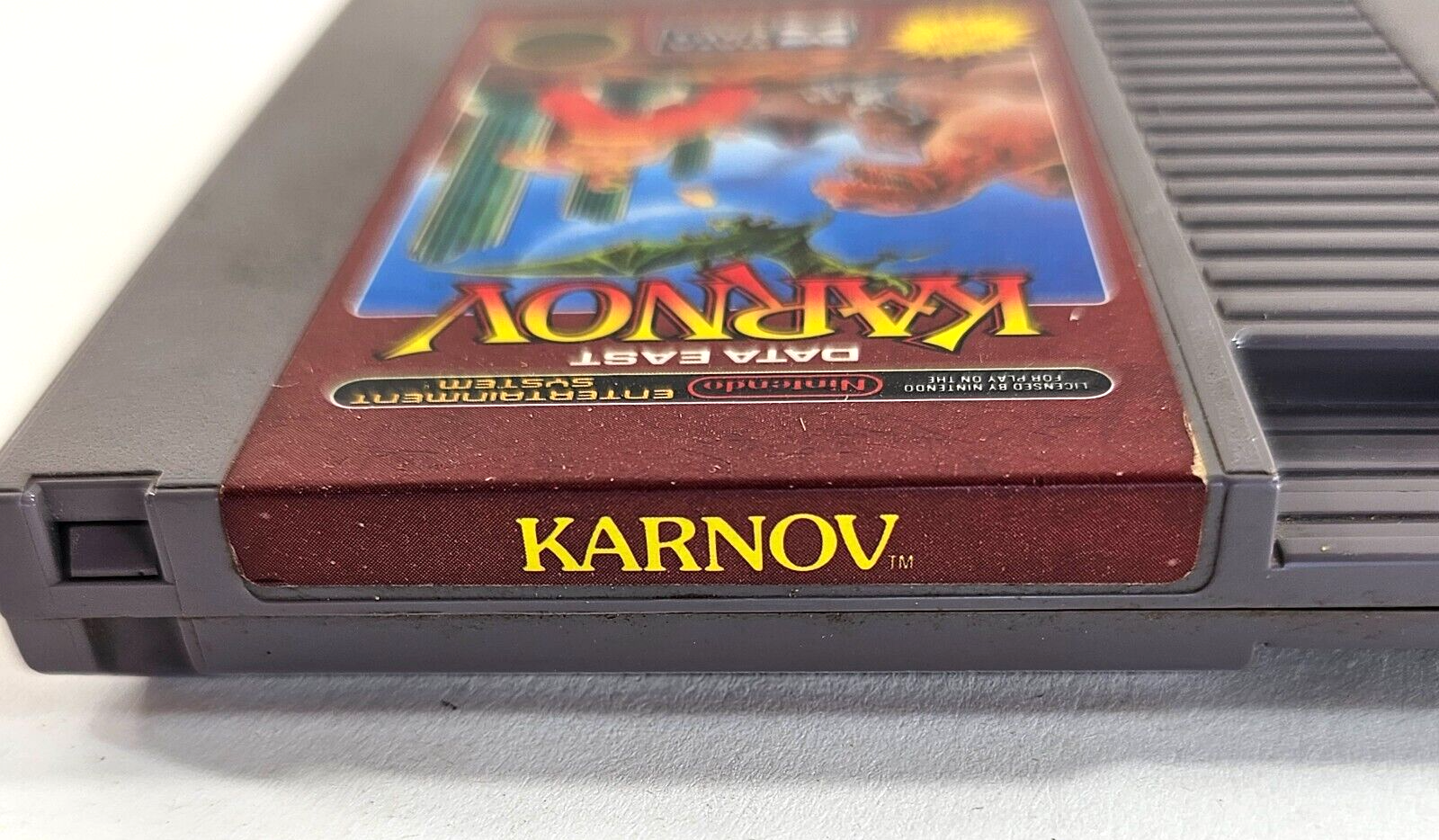 Karnov (Nintendo Entertainment System, 1987) Game Cartridge - Tested