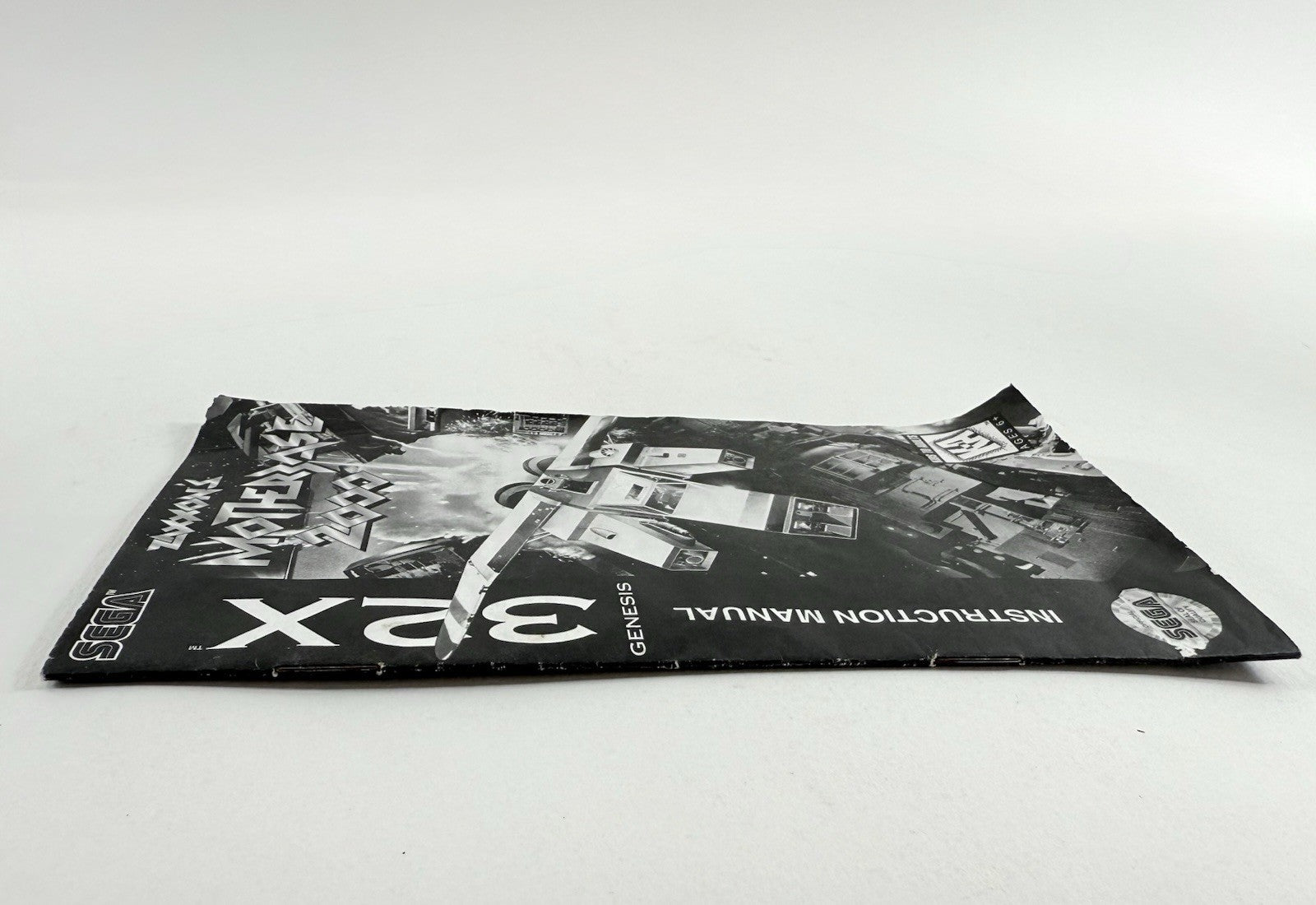 Zaxxon's Motherbase 2000 (Sega Genesis 32X, 1995) Instructional Manual 84512