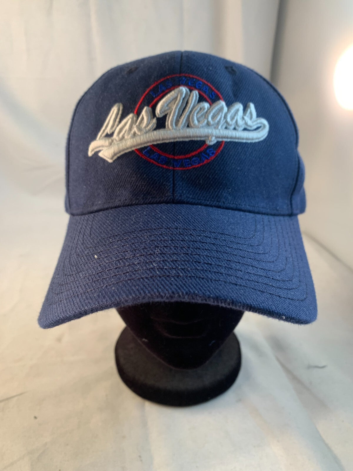 Las Vegas Blue Baseball Cap Hat Adjustable One Size