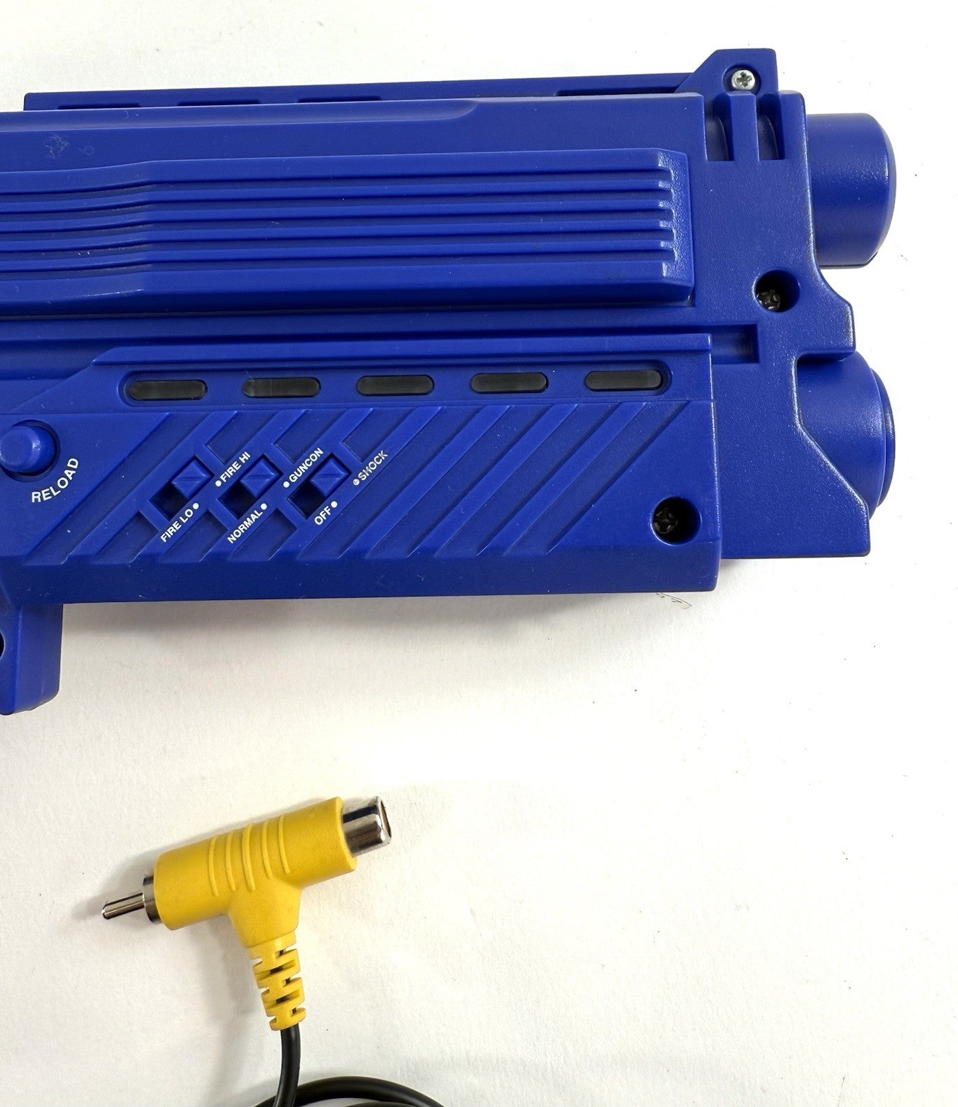 Nyko Super Cobra Blue Light Gun PS-80040-E09 for PS1/PS2 - Tested and Working