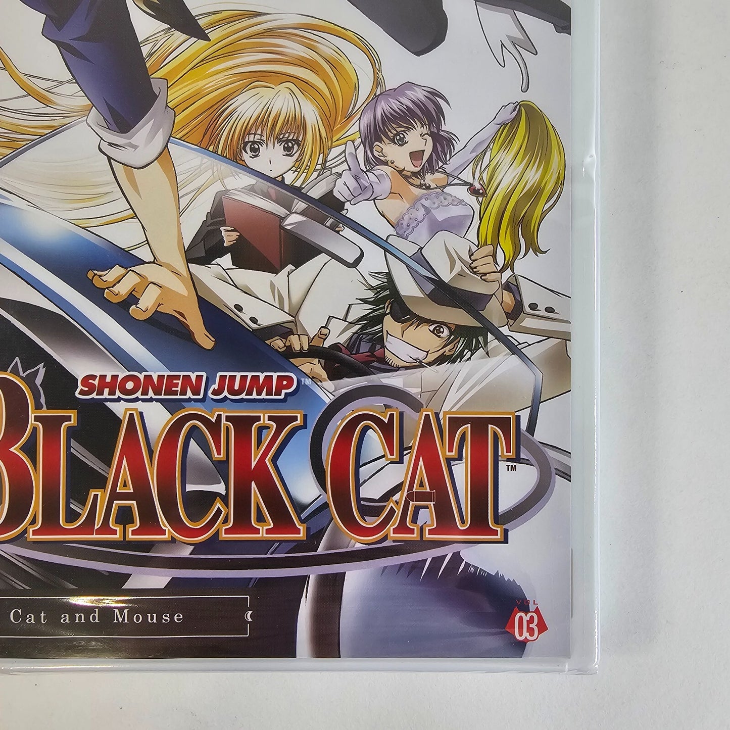 Shonen Jump Black Cat - Vol. 3: Cat and Mouse (DVD, 2007) NEW