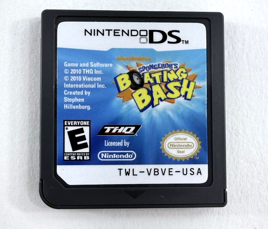 SpongeBob’s Boating Bash & Team Umizoomi (Nickelodeon DS Game Bundle) Tested