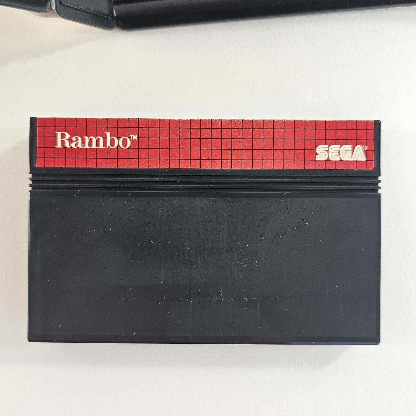 Rambo: First Blood Part II (Sega Master System, 1986) Game and Case  - Tested