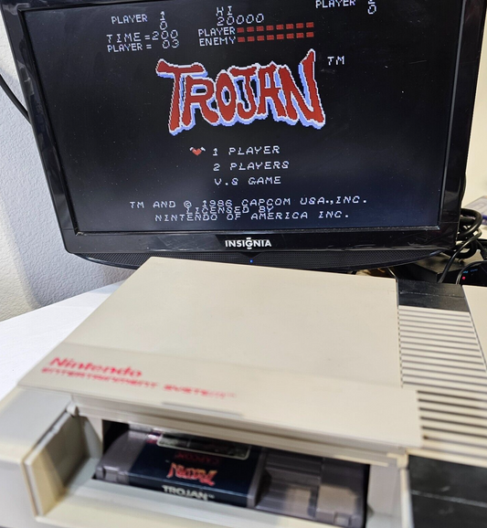 Trojan (Nintendo Entertainment System, 1989) Game Cartridge