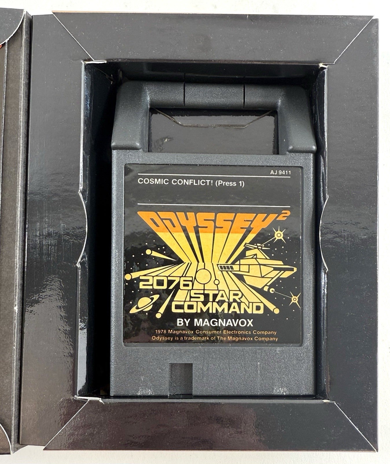 Cosmic Conflict!  (Magnavox Odyssey 2, 1978) Game Case Manual - Tested