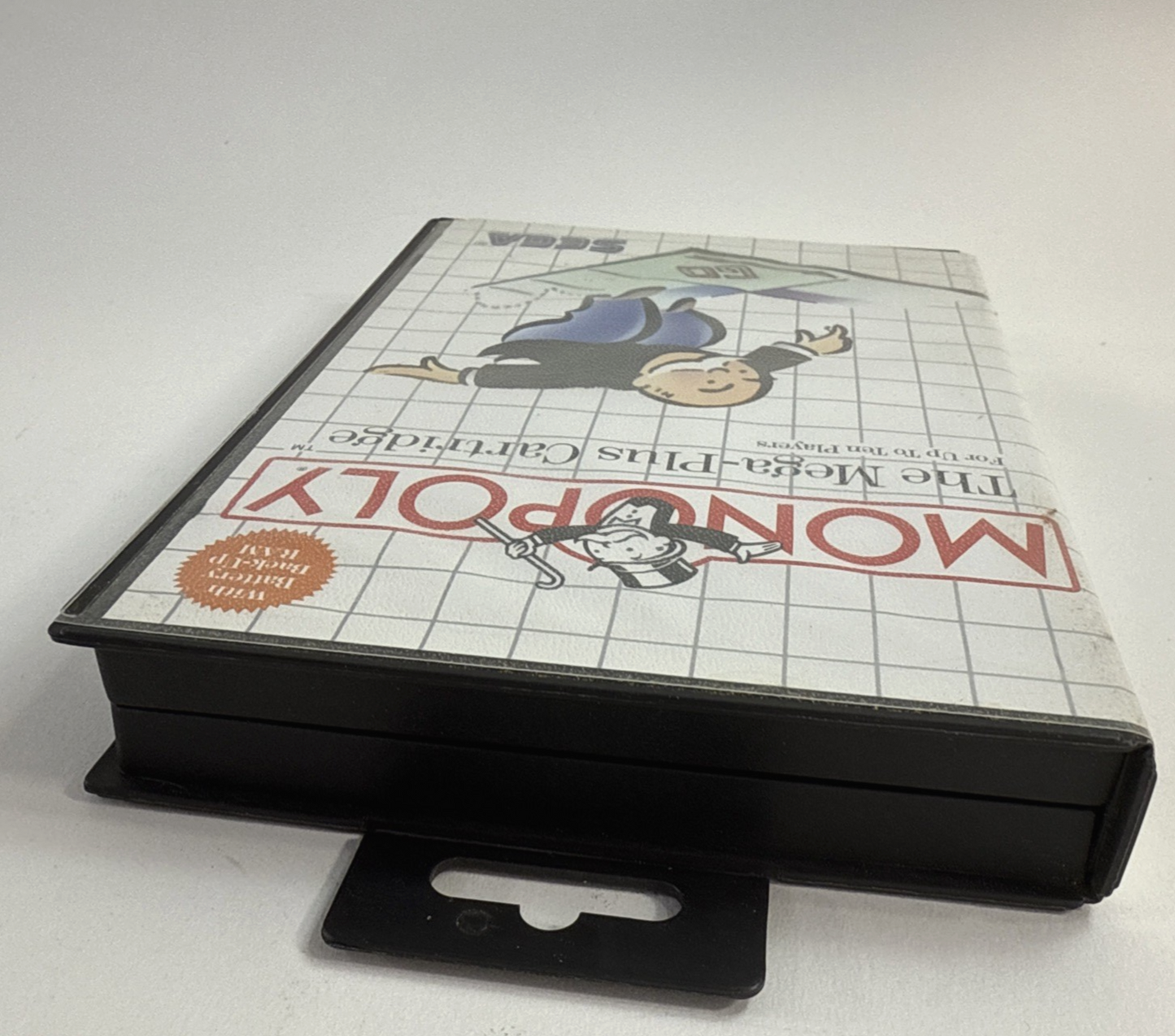 Monopoly (Sega Master System, 1988) Game Case Manual Poster - Tested