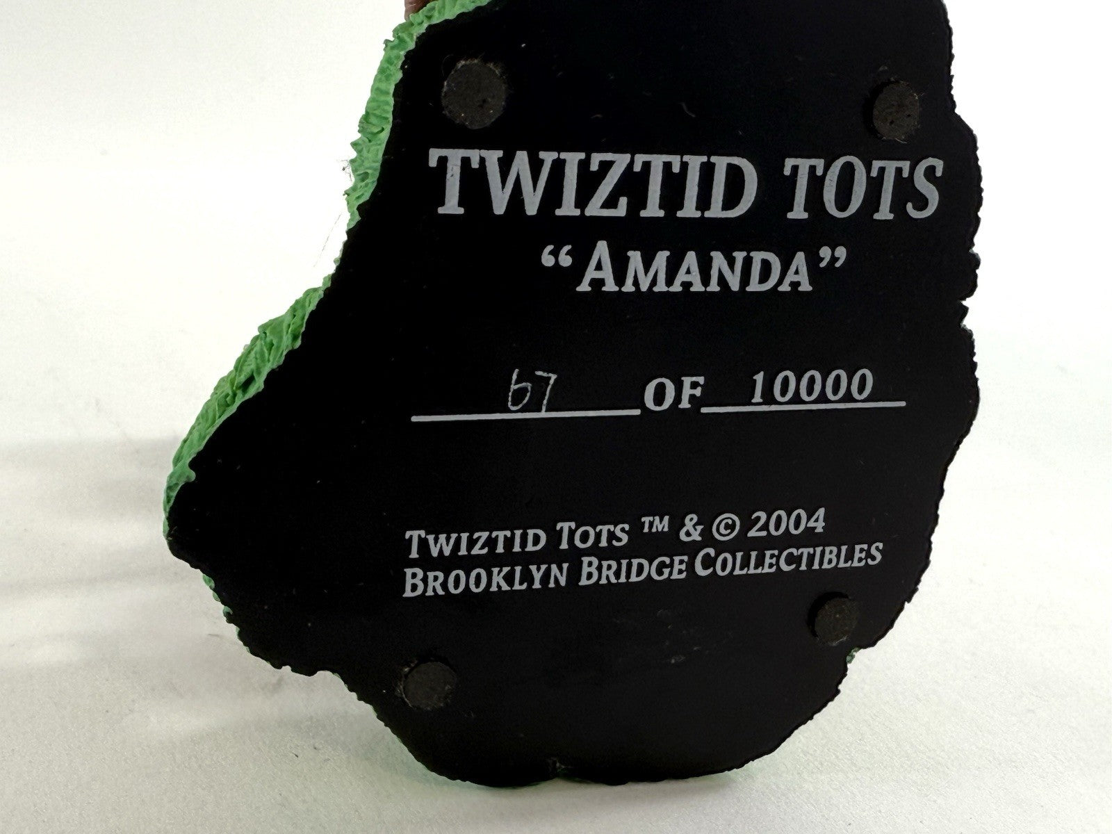 Brooklyn Bridge Collectibles 2004 Twiztid Tots "Amanda" Figurine 67/10000