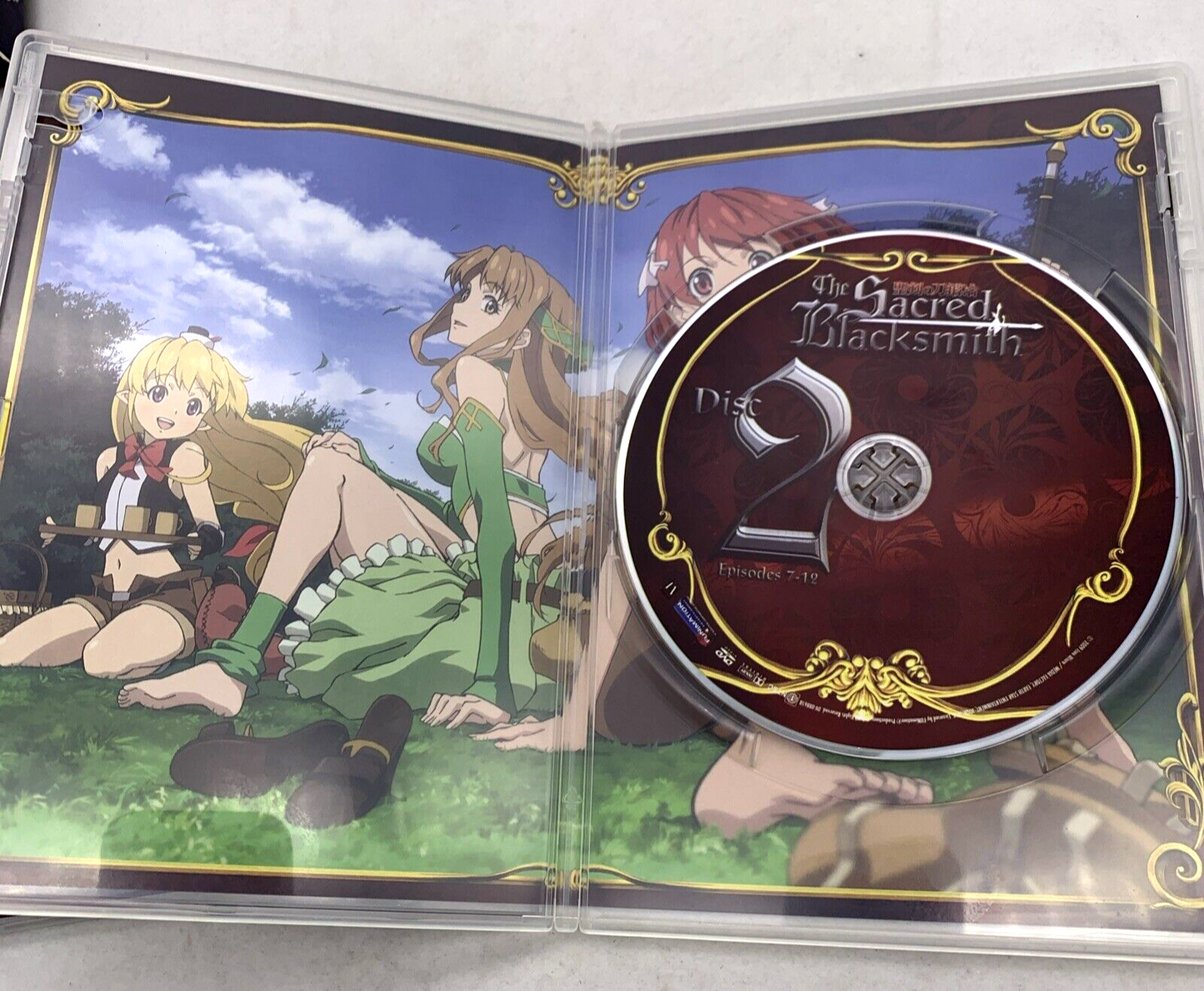 The Sacred Blacksmith: Complete Series Box Set (DVD, 2009, 2-Disc Set) Tested