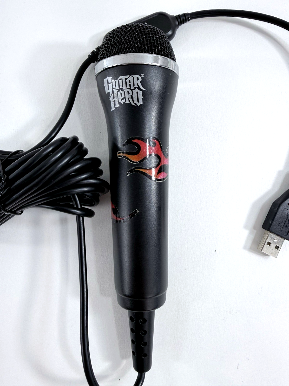 Red Octane Guitar Hero World Tour USB Microphone E-UR20 - Tested and Working