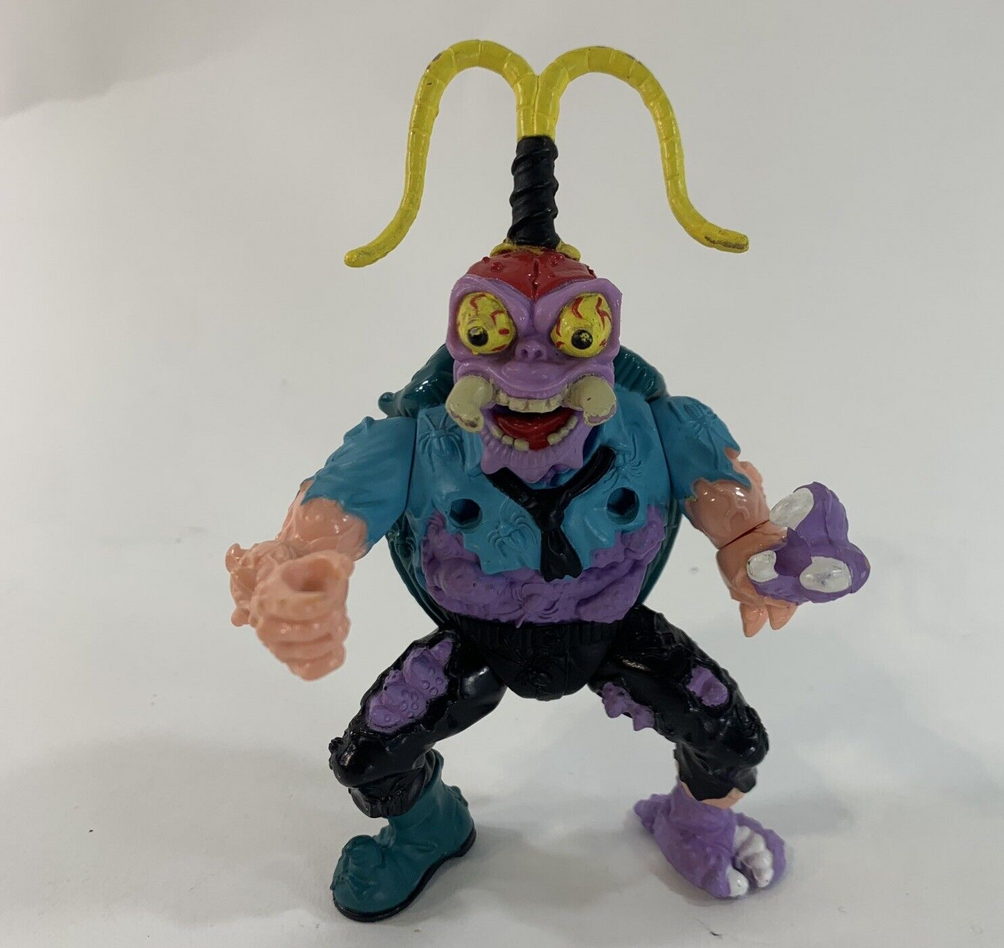 1990 Scumbug Teenage Mutant Ninja Turtles Figure TMNT Scum Bug Playmates Loose