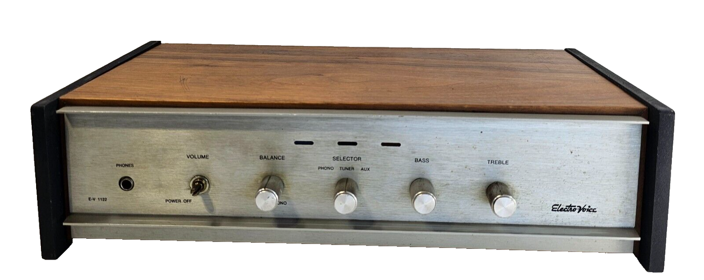 Electro-Voice EV1122 Integrated Amplifier (E-V 1122)  Tested Vintage Audio