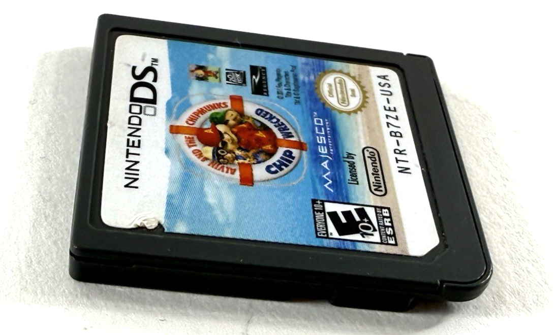 Alvin and the Chipmunks: Chipwrecked (Nintendo DS, 2011) Game Cartridge - Tested