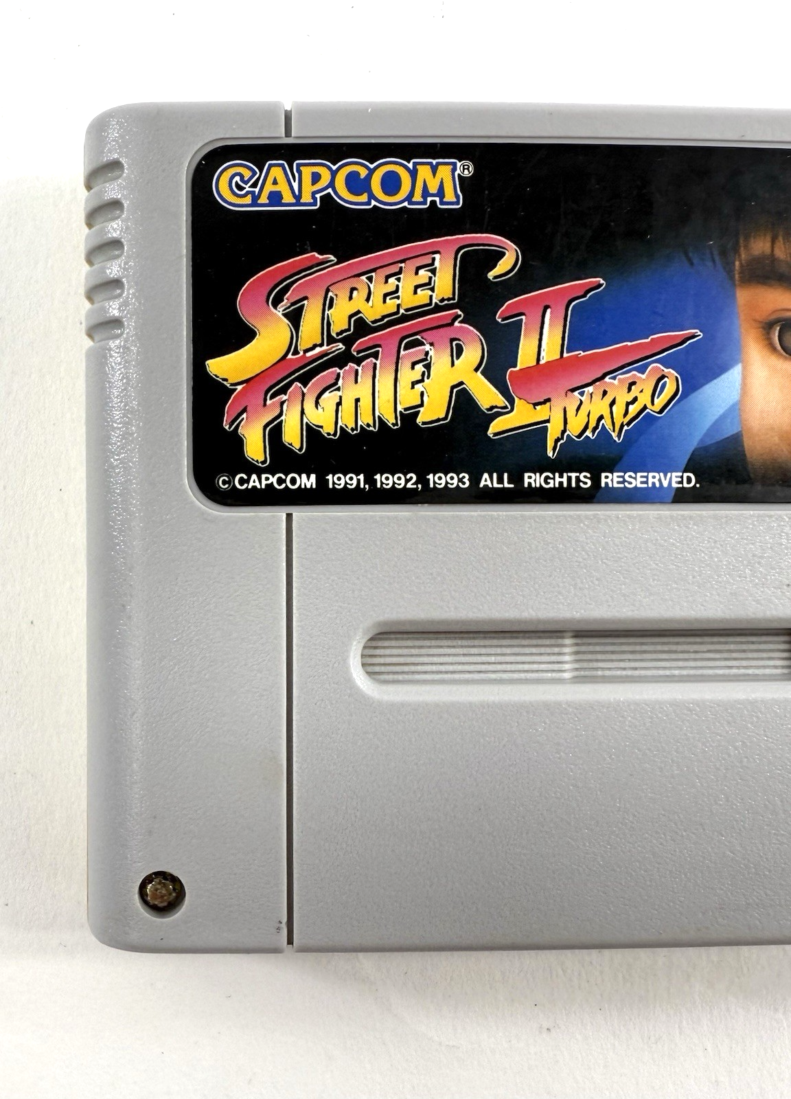 Street Fighter II: Turbo (Super Famicom, 1993) Game Cartridge - Tested