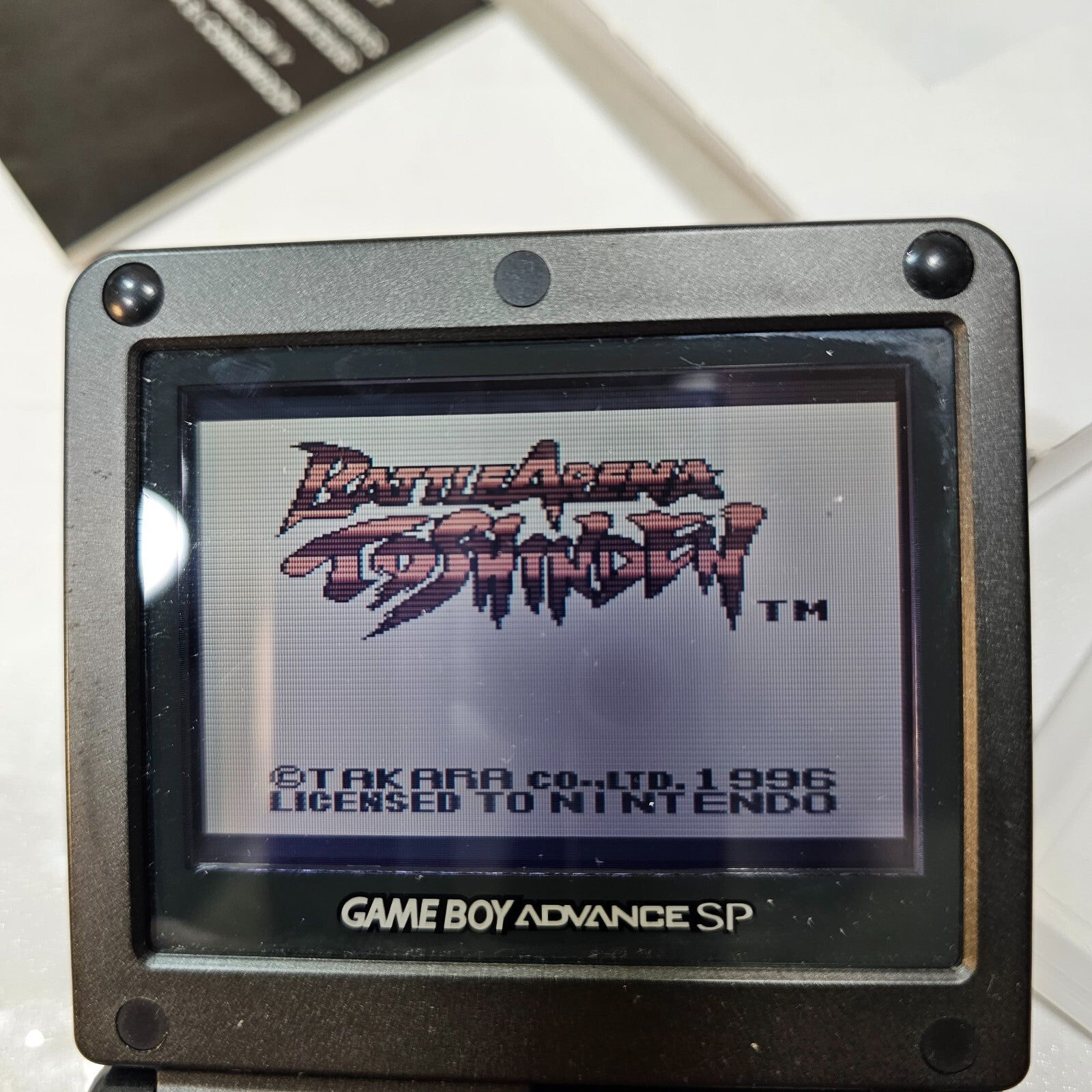 Genuine Battle Arena Toshinden (Nintendo Gameboy, 1995) Game Box Manual Inserts