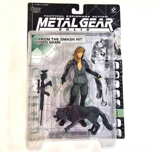 McFarlane Toys 1998 Metal Gear Solid Sniper Wolf Tactical Action Figure with Box