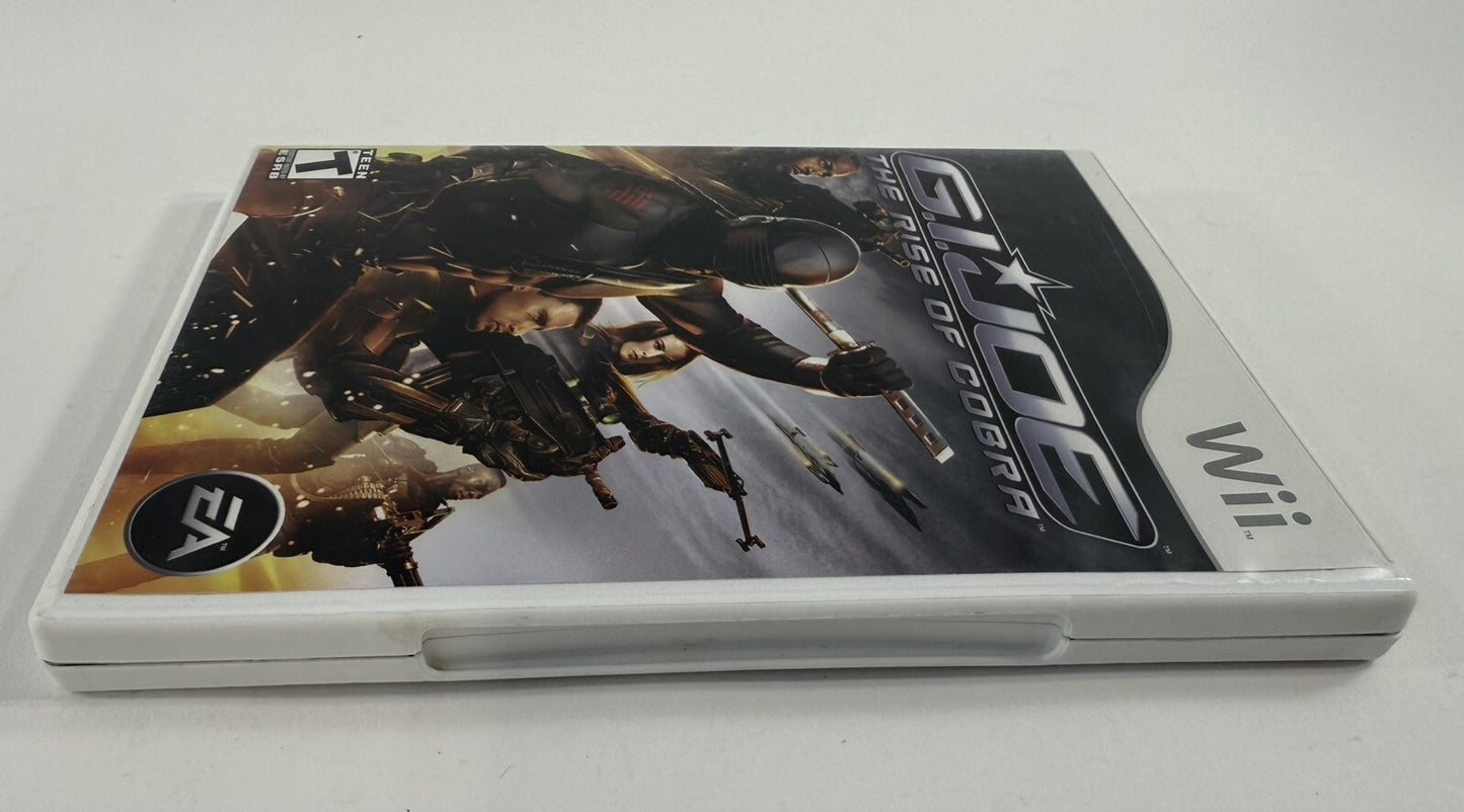 G.I. Joe: The Rise of Cobra (Nintendo Wii, 2009) Game Case Manual Insert -Tested