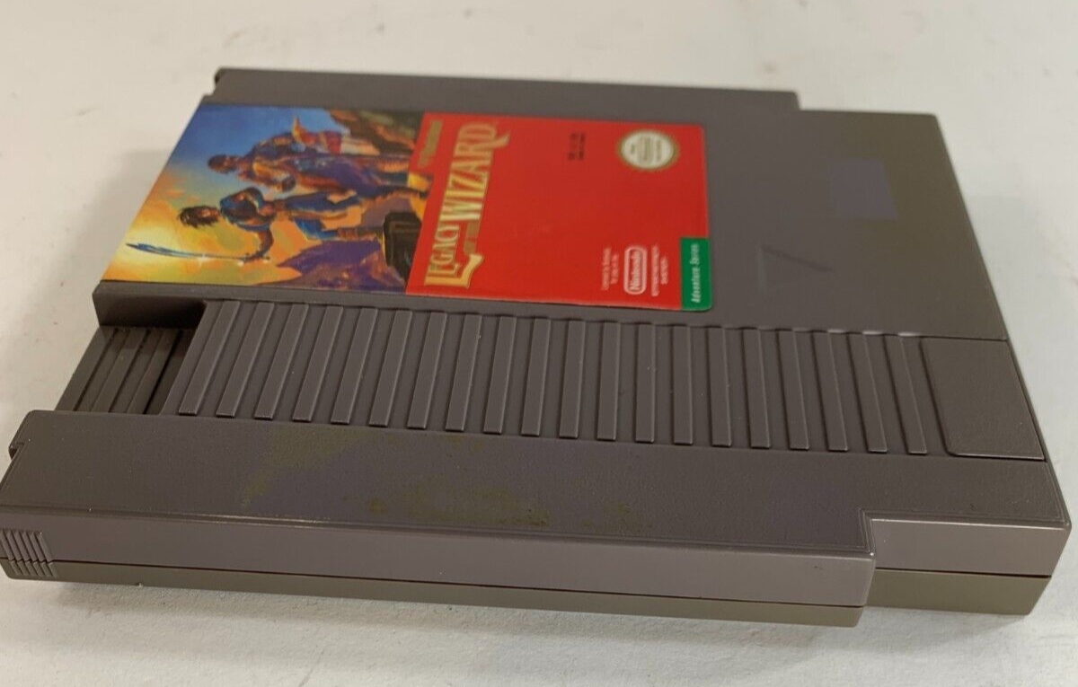 Legacy of the Wizard (Nintendo NES, 1989) Game Cartridge - Tested and Working