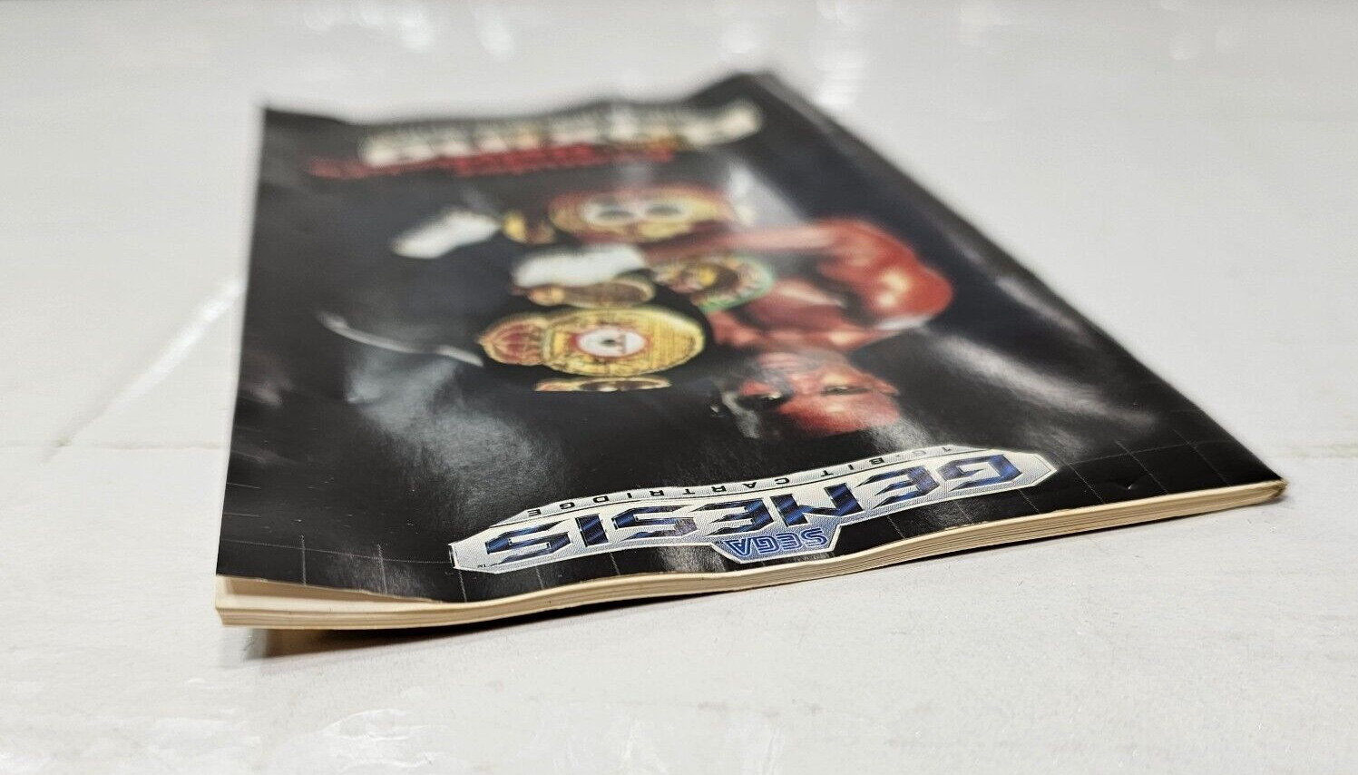 Evander Holyfield's "Real Deal" Boxing (Sega Genesis, 1992) - Tested and Working