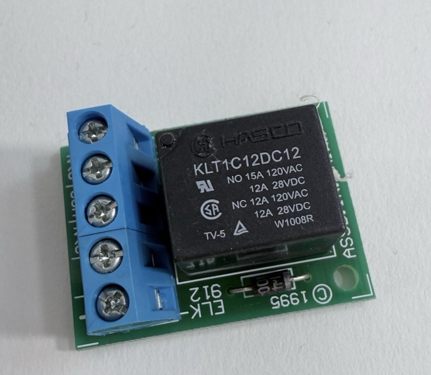 ELK 912 Compact Relay SPDT 12 Volt DC Activation Relay - New, Open Box